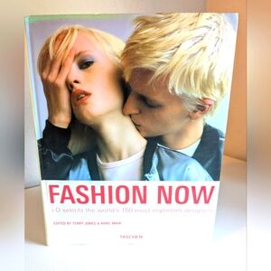 Fashion Now Book Taschen Good Condition Jacket Faded Terry Jones Avril Mair 2002